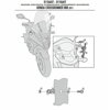 Montážna sada na plexi GIVI 1104DT pre HONDA CROSSRUNNER 800 (11-14) D1104KIT