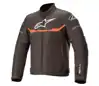 Textilná bunda ALPINESTARS T-SP S Waterproof čierno červená fluo pánska