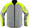 Bunda ICON Mesh AF sivo žltá fluo