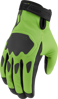 Rukavice ICON Hooligan zelené