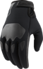 Rukavice ICON Hooligan čierne