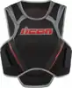 Chránič hrude ICON Field Armor Softcore čierno červeno sivý 