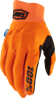 Rukavice 100 PERCENT Cognito Smart Shock Fluo oranžové