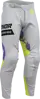 Nohavice THOR Launchmode Bleach sivo žlté fluo