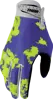 Rukavice THOR Launchmode Bleach sivo žlté fluo