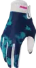 Rukavice THOR Launchmode Bleach bielo modré