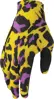 Rukavice THOR Sportmode Cheetah žlto fialové