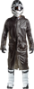 Nepremokavý kabát THOR čierny