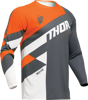 Dres THOR Sector Checker šedo oranžový detský