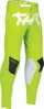 Nohavice THOR Sport Riot bielo žlté fluo 