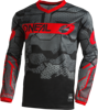 Dres ONEAL Element CAMO čierno červený detský 