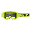 Okuliare ONEAL B-Zero žlté fluo s čírim sklíčkom