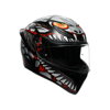 Prilba AGV K1 S Lyzard čierno sivo červená matná
