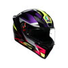 Prilba AGV K1 S Fastlap čierno fialovo ružová