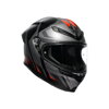 Prilba AGV K6 S Karve čierno sivo červená matná