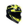 Prilba AGV K7 Glimpse čierno žltá fluo