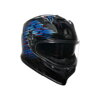 Prilba AGV K7 Genisys čierno modro sivá