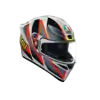Prilba AGV K1 S Blipper sivo červená