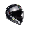 Prilba AGV K3 Shade sivo žltá fluo