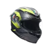 Prilba AGV K6 S Excite camo žltá fluo matná