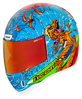 Prilba ICON Airform Dino Fury modrá 