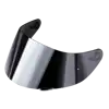 Plexi AGV STREETMODULAR GT7, príprava pre Pinlock, zrkadlové strieborné