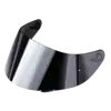 Plexi AGV K1 S GT4, príprava pre Pinlock, irídiové strieborné