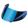 Plexi AGV K6 S/K6 SP1, príprava pre Pinlock, irídiové modré