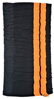 Šatka OXFORD Comfy čierno oranžová