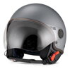 Otvorená prilba VESPA Langhe sivá
