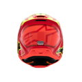 Prilba ALPINESTARS S-M3 Fray čierno červeno žltá lesklá detská   
