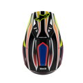 Prilba ALPINESTARS S-M3 Wurx čierno modro žltá lesklá detská   