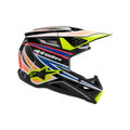 Prilba ALPINESTARS S-M3 Wurx čierno modro žltá lesklá detská   