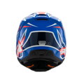 Prilba ALPINESTARS S-M3 Wurx čierno modro červeno biela lesklá detská   