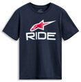 Tričko ALPINESTARS Ride 4.0 CSF modro bielo červené