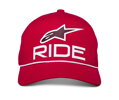 Šiltovka ALPINESTARS Ride Comp červeno bielo čierna