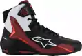 Topánky ALPINESTARS Faster 4 čierno bielo tmavo červené 