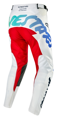 Nohavice ALPINESTARS Racer Hana bielo červené 