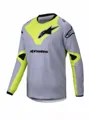 Dres ALPINESTARS Racer Veil sivo žltý detský 