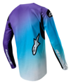 Dres ALPINESTARS Stella Fluid bielo tyrkysový