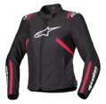 Bunda ALPINESTARS Stella T-SPS V2 WP čierno bielo rúžová