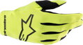 Rukavice ALPINESTARS Radar žlto čierne