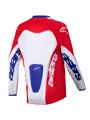 Dres ALPINESTARS Racer Veil červeno biely detský 