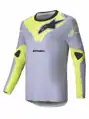 Dres ALPINESTARS Racer Veil sivo žltý 