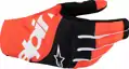 Rukavice ALPINESTARS Techstar čierno oranžové 