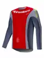 Dres ALPINESTARS Techstar Melt červeno sivý 
