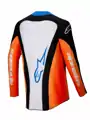 Dres ALPINESTARS Techstar Melt oranžovo modrý 