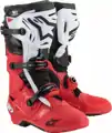 Čižmy ALPINESTARS Tech 10 Enduro červeno čierno biele