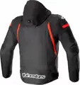 Bunda ALPINESTARS Zaca WP čierno červeno biela