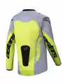 Dres ALPINESTARS Racer Veil sivo žltý detský 